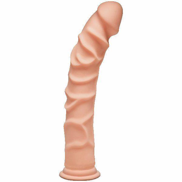 D Ragin D 10 inches Vanilla Ultraskyn Beige Dildo