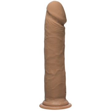 The D Realistic D 8 inches Dildo Ultraskyn Tan