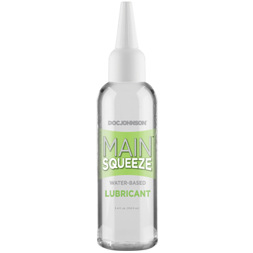 Main Squeeze Water Based Lubricant 3.4 fluid ounces