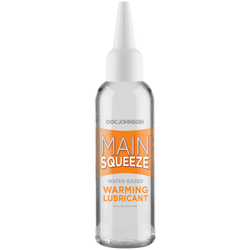 Main Squeeze Warming Water Based Lubricant 3.4oz