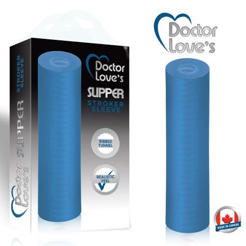 Doctor Loves Slipper Stroker Blue Transparent