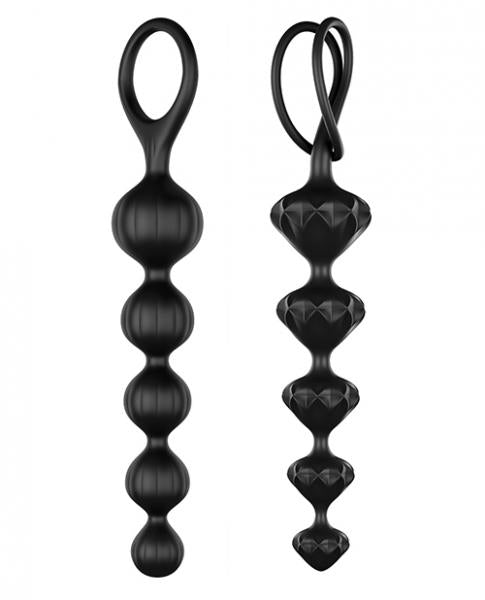 Satisfyer Anal Beads Set Of 2 Black