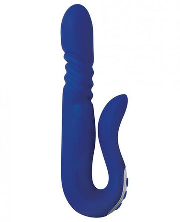 Eve&#039;s Deluxe Thruster Blue Rabbit Style Vibrator