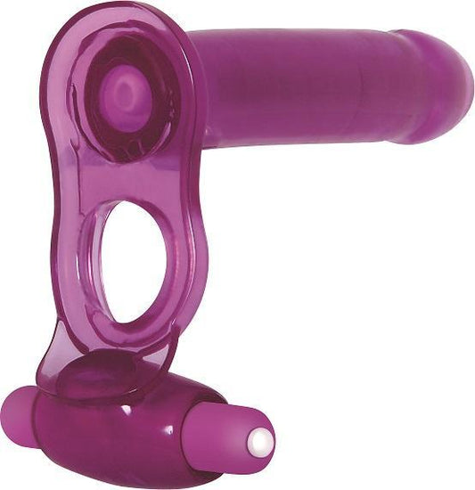 DP Fantasy Ring Purple Vibrating Ring