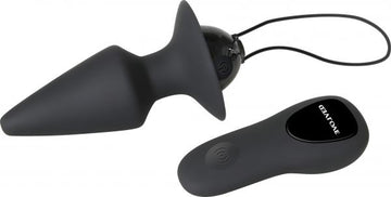 Evolved Plug &amp; Play Remote Anal Plug - Black