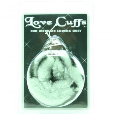 Plush Love Cuff Zebra