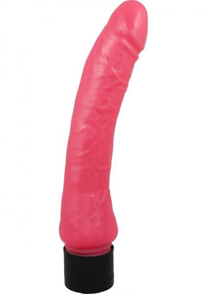 Pearl Sheens Multi Speed Vibrator Waterproof 8.5 Inch- Pink