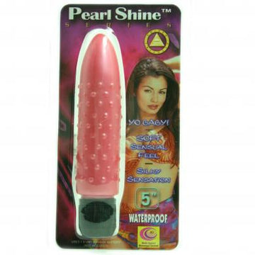 Pearl Shine 5in Bumpy Pink