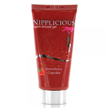 Nipplicious Nipple Arousal Gel Strawberry Cupcake 1 Ounce