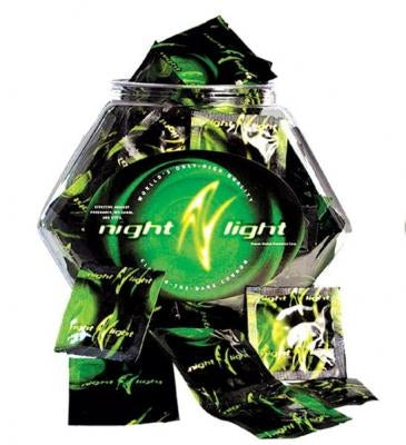 Night Light Glow Condoms Fishbowl