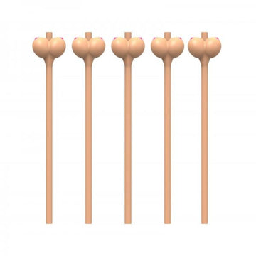 Boobie Straws Beige 6 Pack