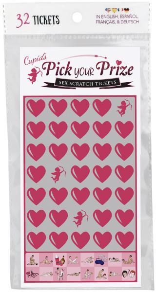 Cupid&#039;s Pick Your Prize Scratch Ticket