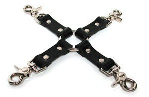 Hog Tie Leather Black