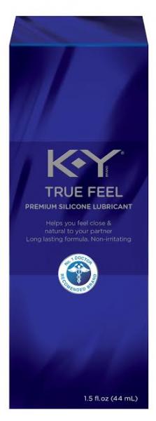 K-Y True Feel Premium Silicone Lubricant 1.5oz