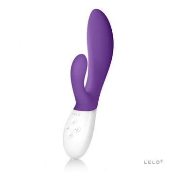 Ina 2 Dual Vibrating Silicone Massager Waterproof - Purple