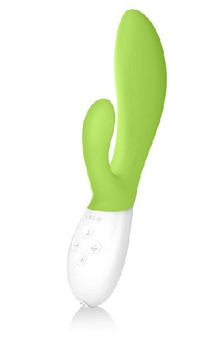 Ina 2 Dual Vibrating Silicone Massager Waterproof - Green