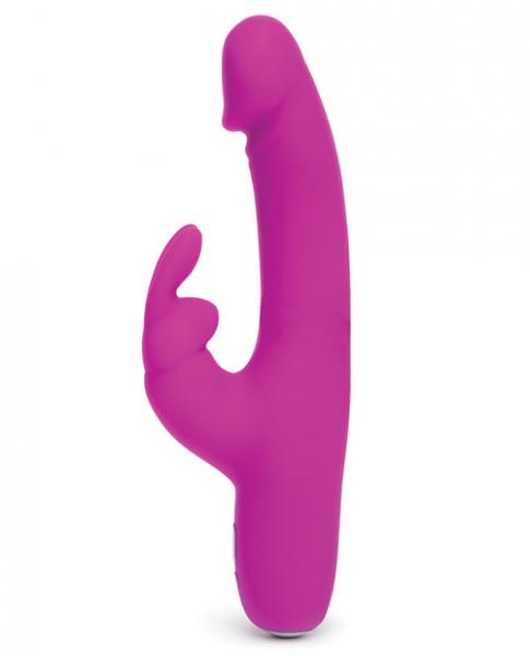 Happy Rabbit Slimline Realistic Purple Vibrator