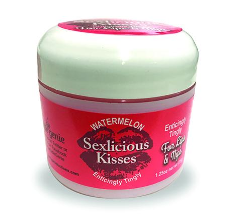 Sexlicious Kisses Body Topping Watermelon 1.25oz Jar