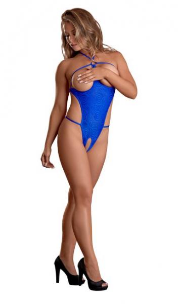 Hypnotic Swirl Cupless Teddy Blue Medium