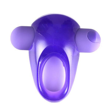 Casey Vibrating Erection Enhancer Ring Purple