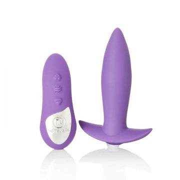 Sensuelle Remote Control Rechargeable Mini Plug Purple