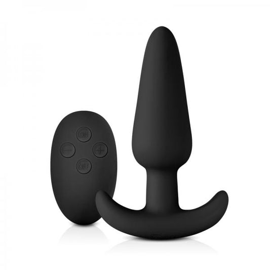 Renegade Rumble Wireless Vibrating Butt Plug Black