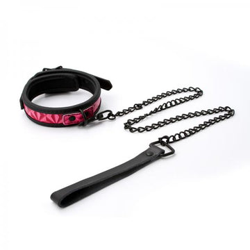 Sinful 1 inch Collar &amp; Leash Pink