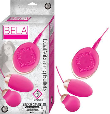 Bela Dual Vibrating Bullets Pink