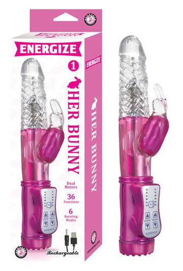 Energize Her Bunny 1 Pink Rabbit Vibrator