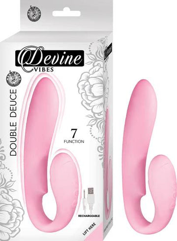 Devine Vibes Double Deuce Pink Vibrator