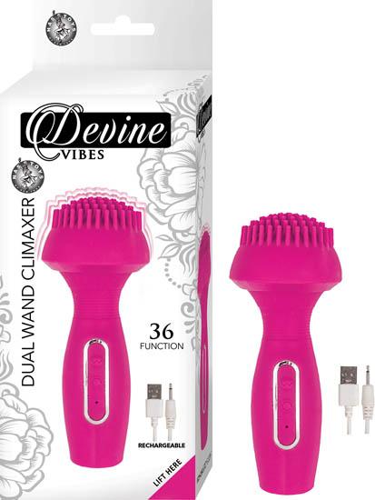 Devine Vibes Dual Wand Climaxer Pink