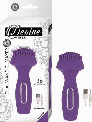 Devine Vibes Dual Wand Climaxer Purple