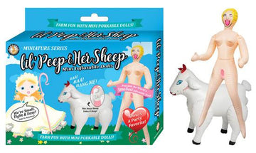 Lil Peep &amp; Her Sheep Mini Inflatable Dolls