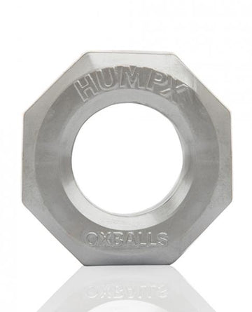 Oxballs Humpx Extra Large Cock Ring Steel Silver