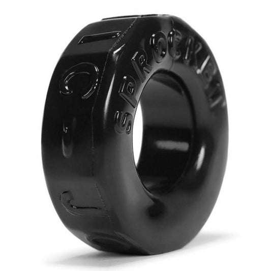 Sprocket Cock Ring Black