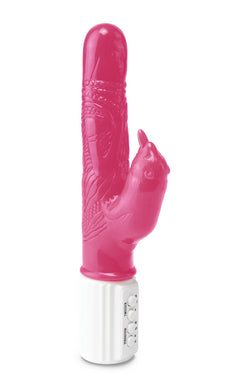 Jelly Eager Beaver Pink Rotating Vibrator