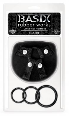 Basix Rubber Works Universal Harness Plus Size