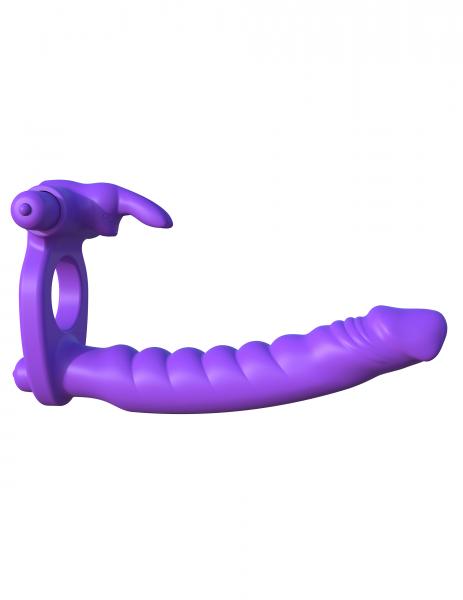 Fantasy C-Ringz Double Penetrator Rabbit Purple