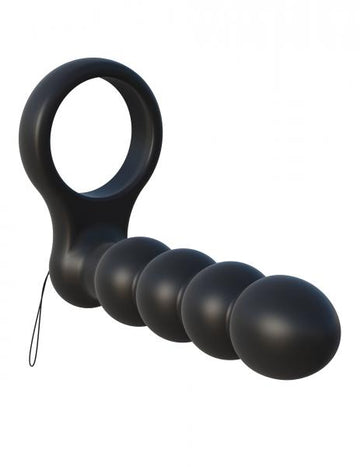 Fantasy C-Ringz Remote Control Double Penetrator Black