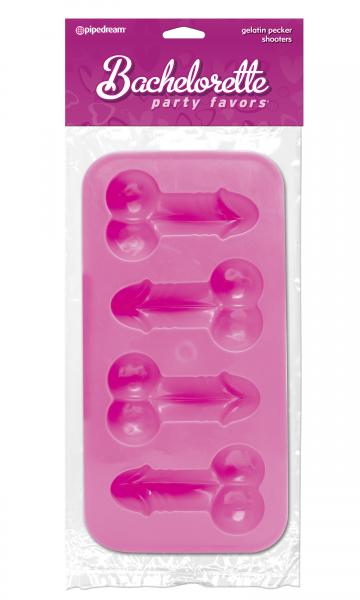 Bachelorette Party Favors Gelatin Pecker Shooters Mold