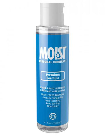 Moist Personal Lubricant Premium Formula 4.4 Oz