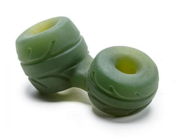 New SilaSkin Cock &amp; Ball Green Ring + Stretcher