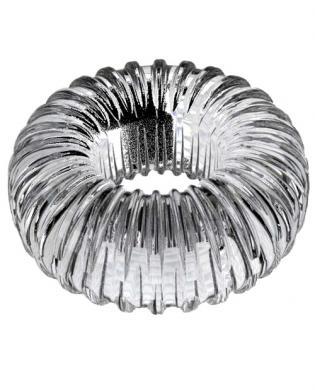 Ribbed Ring Ice Clear