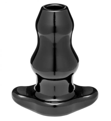 Double Tunnel Plug Black Medium