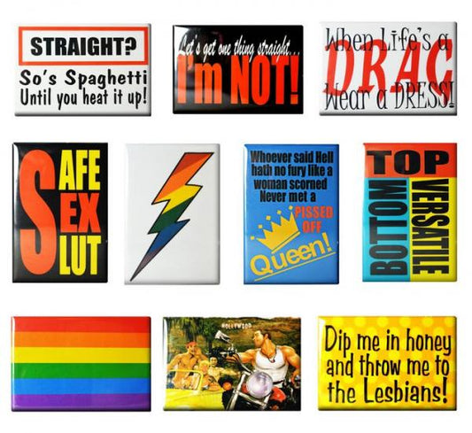 Gaysentials Magnet Pack A 10 Magnets