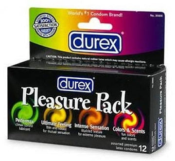 Durex Pleasure Pack 12pk