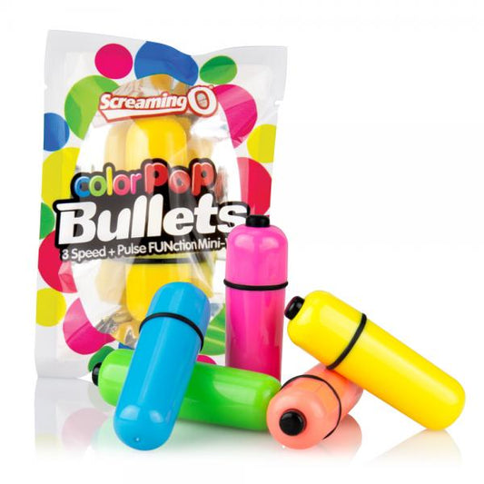 Color Pop Bullet Vibrator Neon Orange