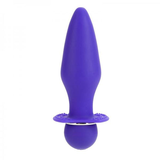 Booty Call Booty Rider Purple Vibrating Butt Plug