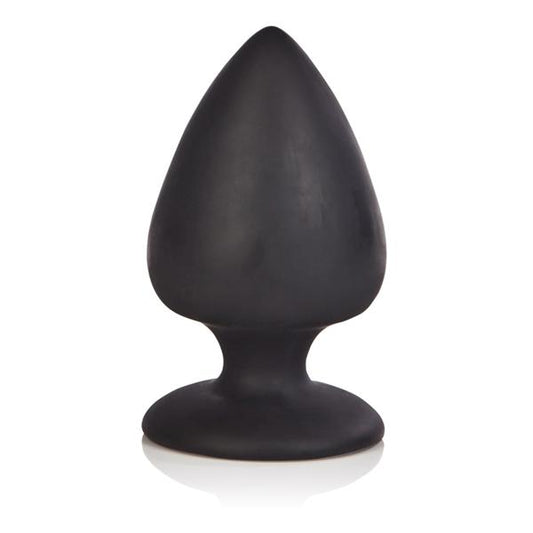 Silicone Plump Plug Black