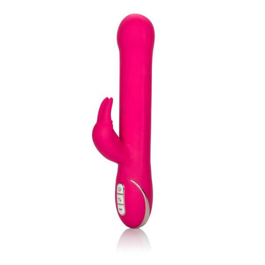 Jack Rabbit Silicone Beaded Rabbit Vibrator Pink